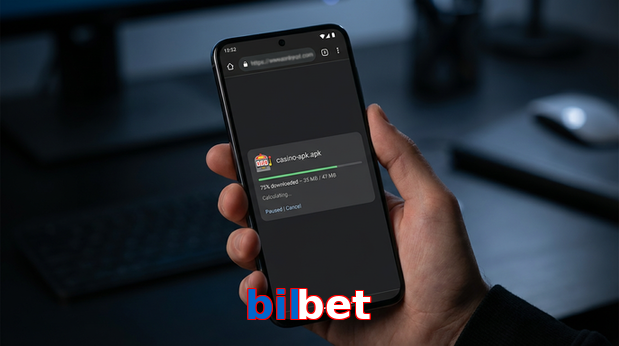 Main screen of Bilbet apk page for PK players