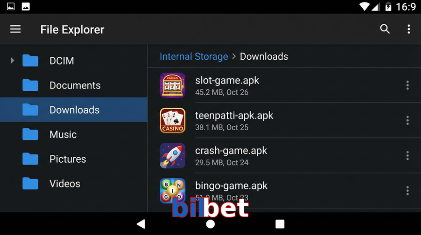 Main screen of Bilbet gameapk page for PK players