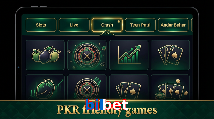 Game list for Bilbet games section