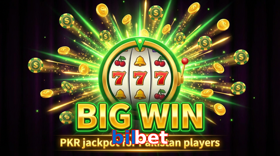 Big win animation on Bilbet slot game